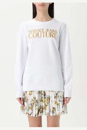 VERSACE Felpa a girocollo con logo