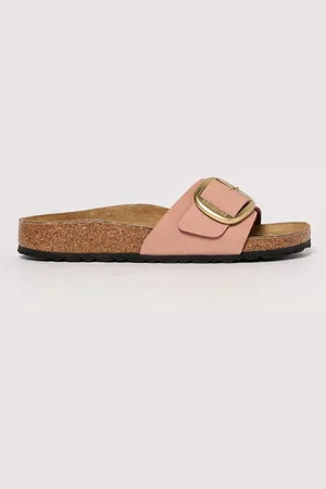 Birkenstock Sandalo Madrid Big Buckle in pelle