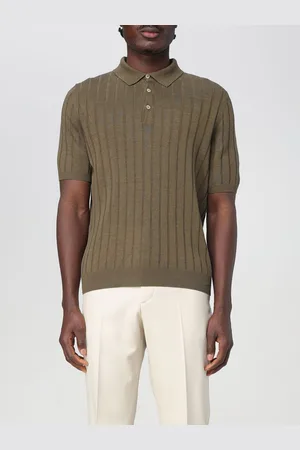 Boglioli Polo in maglia di cotone a coste