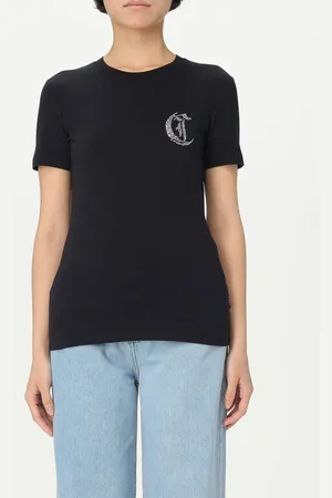 Roberto Cavalli T-shirt in cotone con logo