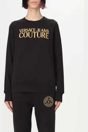VERSACE Felpa a girocollo con logo