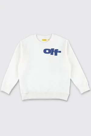 OFF-WHITE Felpa a girocollo con logo