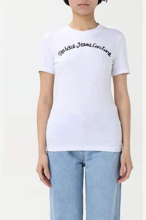 VERSACE T-shirt in cotone con logo