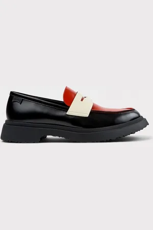 Camper Mocassino Twins in pelle spazzolata