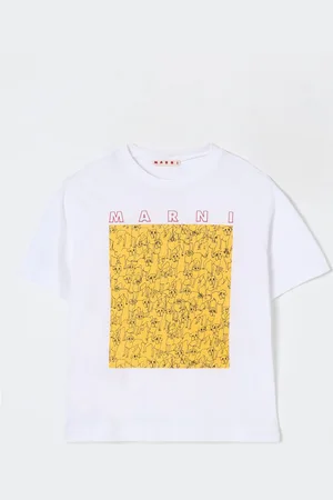 Marni T-shirt in cotone con logo