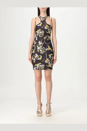 VERSACE Abito mini in jersey stampato