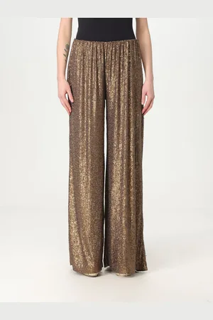 Norma Kamali Pantalone in tessuto paillettato