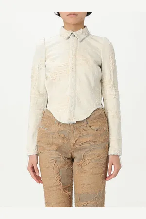 Diesel Giubbotto in denim distressed