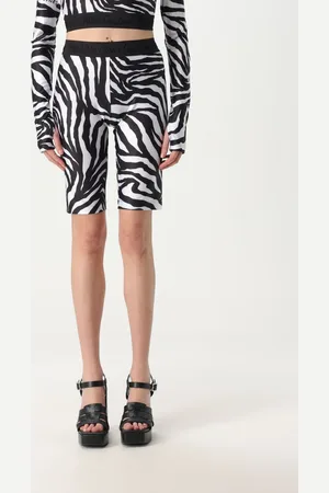 VERSACE Pantaloncino in jersey zebrato