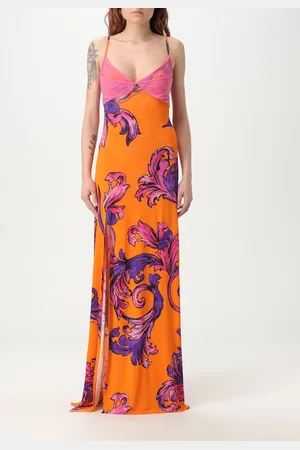 VERSACE Abito in viscosa stampato