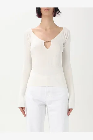 Jacquemus Maglia con logo metallico