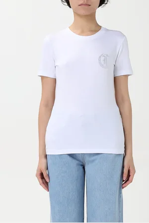 Roberto Cavalli T-shirt in cotone con logo