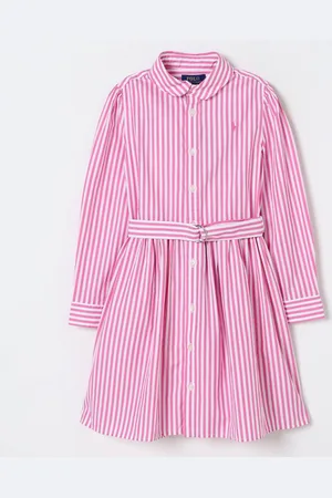 Ralph Lauren Abito chemisier in cotone a righe