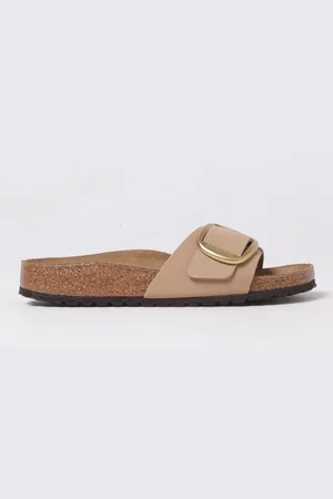Birkenstock Sandalo Madrid Big Buckle in pelle