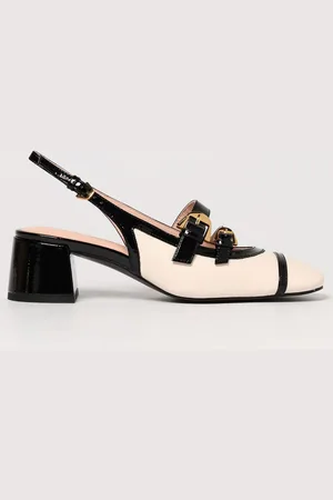 Coccinelle Slingback Maia in pelle e vernice