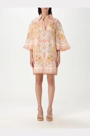 ZIMMERMANN Abito in lino stampato