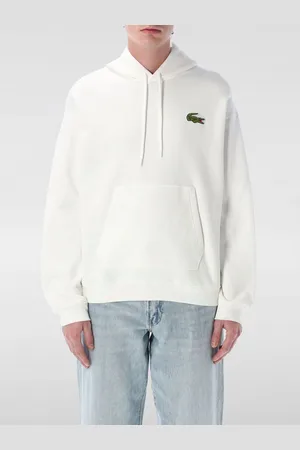 Lacoste Felpa con cappuccio in cotone