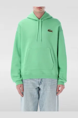 Lacoste Felpa con cappuccio in cotone