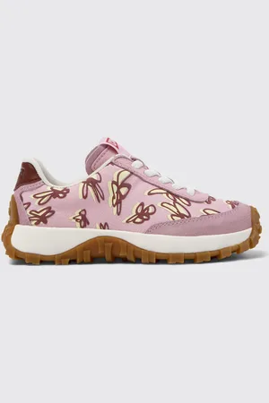 Camper Sneakers Drift Trail in PET riciclato e nabuk con stampa floreale