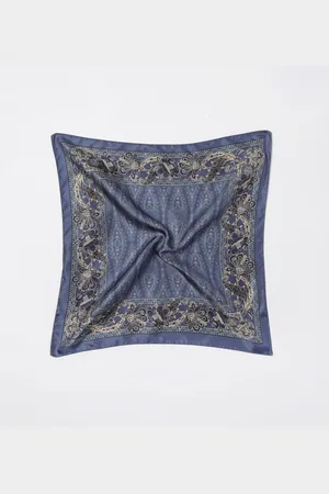 Etro Fazzoletto da taschino in seta stampata