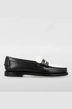 SEBAGO Mocassino Classic Dan in pelle bicolor