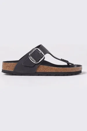 Birkenstock Sandalo Gizeh Big Buckle in pelle oliata