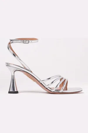 Aquazzura Sandalo Latour in vernice laminata