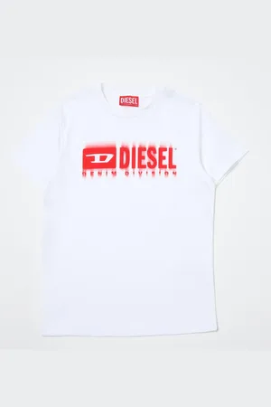 Diesel T-shirt di cotone con logo