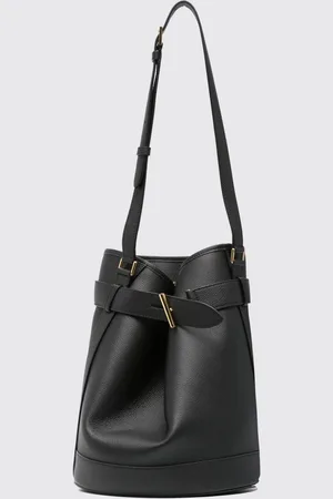 Tom Ford Borsa a secchiello Tara in pelle a grana