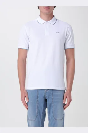 sun68 Polo in cotone con mini logo