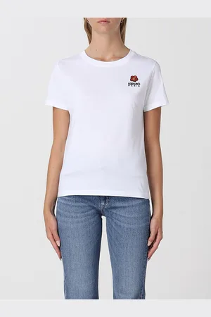 Kenzo T-shirt con patch Fiore