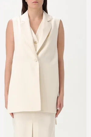 SIMONA CORSELLINI Gilet a monopetto