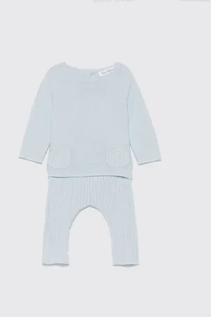Tartine Et Chocolat Coordinato maglia + pantalone in cotone