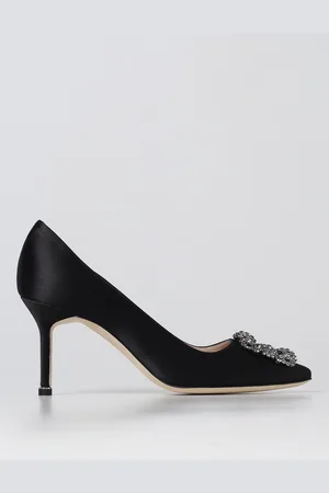 Manolo Blahnik Décolleté Hangisi in satin
