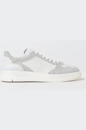 Ghoud Sneakers Tweener in pelle e tessuto glitter