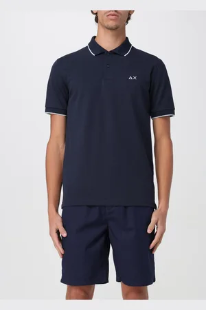 sun68 Polo in cotone con mini logo