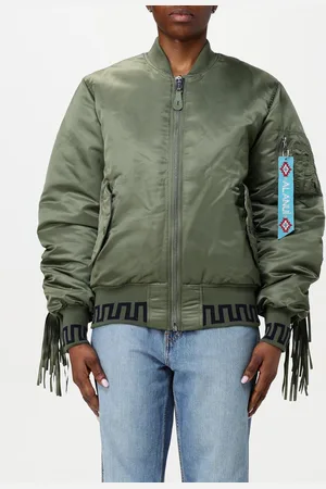 Alanui Bomber in nylon con frange