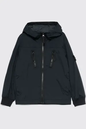 Stone Island Giacca con cappuccio in poliestere