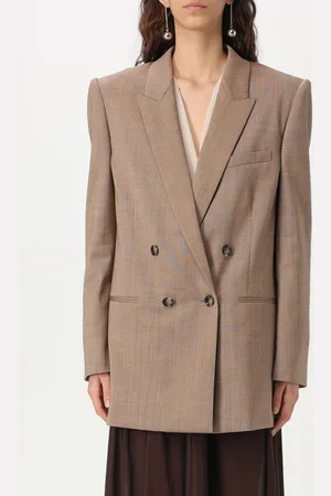 Serafini Blazer doppiopetto in misto lana