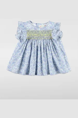 BONPOINT Top in cotone floreale