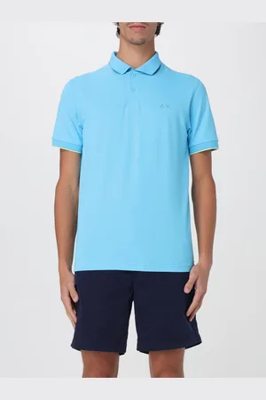sun68 Polo in cotone con mini logo