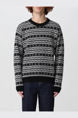 Kenzo Maglia a girocollo a righe all-over