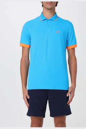sun68 Polo in cotone con mini logo