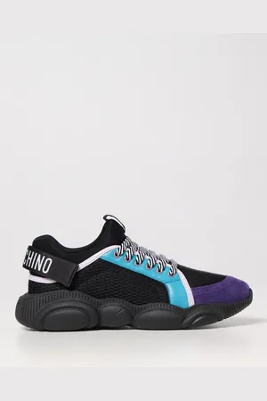 Moschino Sneakers in pelle e mesh