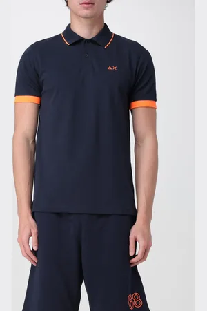 sun68 Polo in cotone con mini logo
