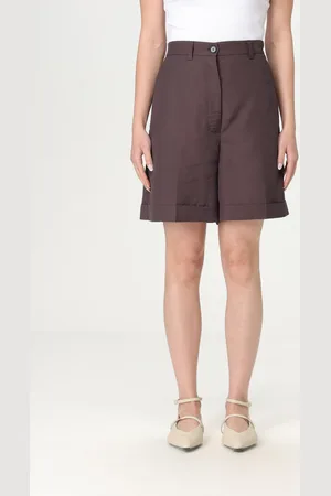 LIVIANA CONTI Pantaloncino classico in misto lino