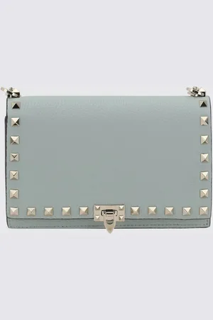 VALENTINO GARAVANI Borsa Rockstud in pelle a grana