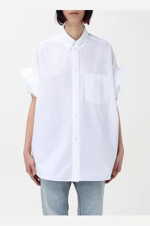Balenciaga Camicia classica in popeline di cotone