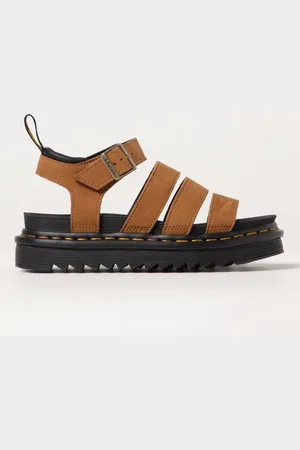 Dr. Martens Sandalo Blaire in pelle a grana