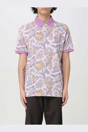 Etro Polo Pegaso in cotone paisley
